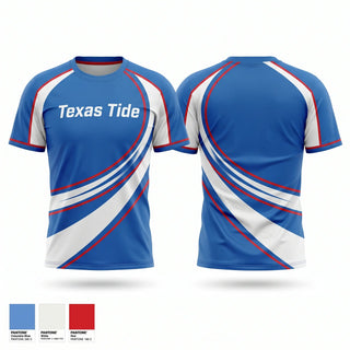Football Jersey, Texas Tide, Softball, Teamtime, Team time, sublimation, custom sports apparel, team uniforms, spirit wear, spiritwear, sports uniforms, custom shirts, team store, custom team store, fundraiser sports, apparel fundraiser