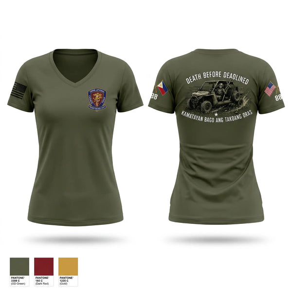 Womens Short Sleeve Vneck Shirt, 3rd lct, Marines, Teamtime, Team time, sublimation, custom sports apparel, team uniforms, spirit wear, spiritwear, sports uniforms, custom shirts, team store, custom team store, fundraiser sports, apparel fundraiser