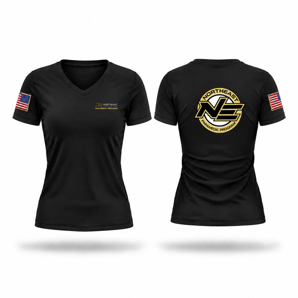 Womens Short Sleeve Vneck Shirt, Byers, EMS/EMT, Teamtime, Team time, sublimation, custom sports apparel, team uniforms, spirit wear, spiritwear, sports uniforms, custom shirts, team store, custom team store, fundraiser sports, apparel fundraiser