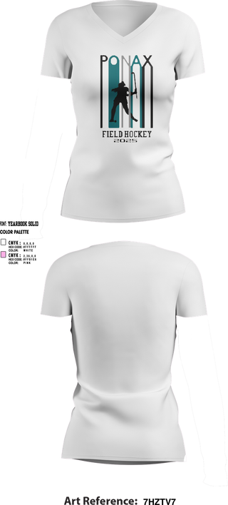 Womens Short Sleeve Vneck Shirt, Massaponax Field Hockey, Field Hockey, Teamtime, Team time, sublimation, custom sports apparel, team uniforms, spirit wear, spiritwear, sports uniforms, custom shirts, team store, custom team store, fundraiser sports, apparel fundraiser