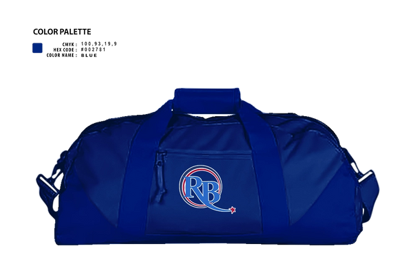 Duffle Bag, River Bend Career and technical Center, , Teamtime, Team time, sublimation, custom sports apparel, team uniforms, spirit wear, spiritwear, sports uniforms, custom shirts, team store, custom team store, fundraiser sports, apparel fundraiser
