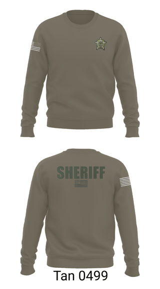 Crew Neck Sweatshirt, Boyd county sheriff, Police, Teamtime, Team time, sublimation, custom sports apparel, team uniforms, spirit wear, spiritwear, sports uniforms, custom shirts, team store, custom team store, fundraiser sports, apparel fundraiser
