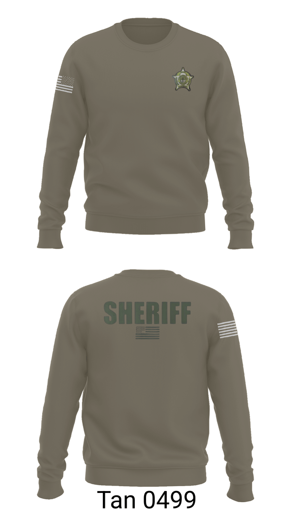 Crew Neck Sweatshirt, Boyd county sheriff, Police, Teamtime, Team time, sublimation, custom sports apparel, team uniforms, spirit wear, spiritwear, sports uniforms, custom shirts, team store, custom team store, fundraiser sports, apparel fundraiser