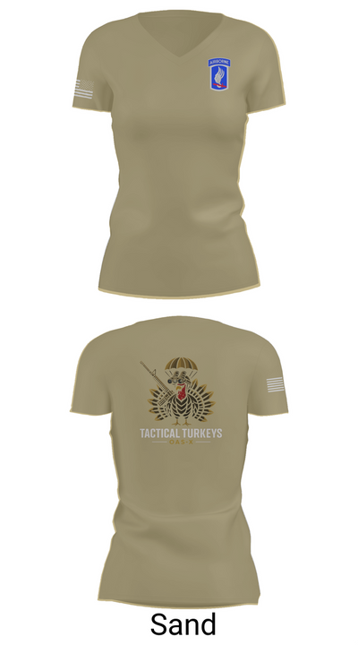 OAS-X 4429314 Women's Short Sleeve V-neck Shirt - 88