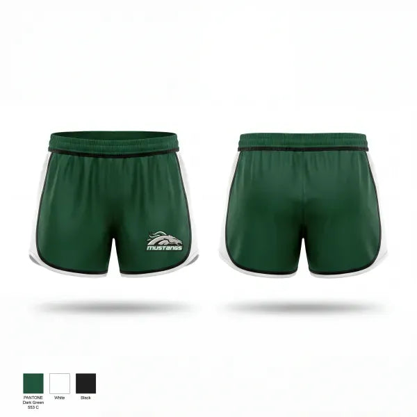Womens Shorts, Lady Mustangs, Softball, Teamtime, Team time, sublimation, custom sports apparel, team uniforms, spirit wear, spiritwear, sports uniforms, custom shirts, team store, custom team store, fundraiser sports, apparel fundraiser