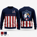 Veterans Memorial Eagles Crew Neck Sweatshirt - 1