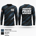 Logansport Police Department 97053564 Long Sleeve Performance Shirt 1