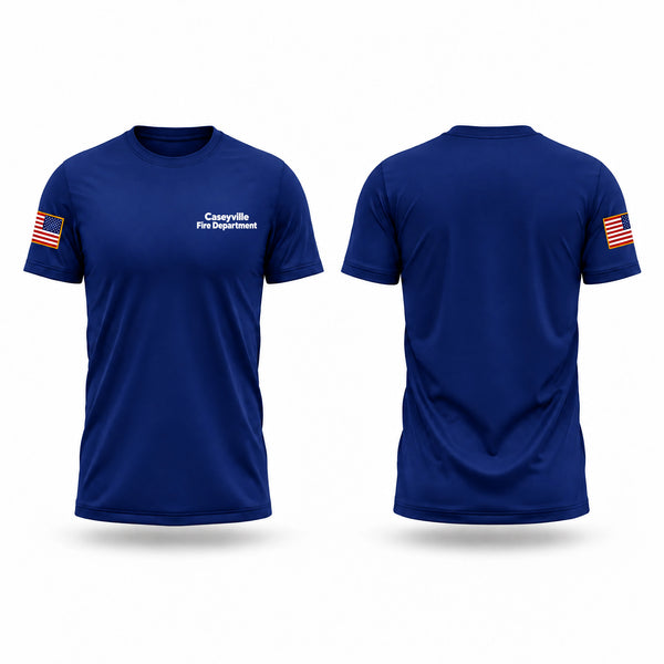 Short Sleeve Performance Shirt, Caseyville Fire Department, Fire Department, Teamtime, Team time, sublimation, custom sports apparel, team uniforms, spirit wear, spiritwear, sports uniforms, custom shirts, team store, custom team store, fundraiser sports, apparel fundraiser