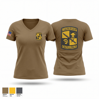 Womens Short Sleeve Vneck Shirt, ROTC 2nd platoon, Army, Teamtime, Team time, sublimation, custom sports apparel, team uniforms, spirit wear, spiritwear, sports uniforms, custom shirts, team store, custom team store, fundraiser sports, apparel fundraiser