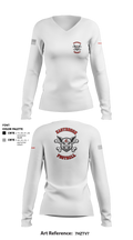 Eastbrook Football 93243823 Women's Long Sleeve V-neck Shirt - 4