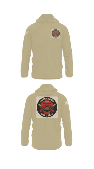 Windbreaker, 41 CEC-A, , Teamtime, Team time, sublimation, custom sports apparel, team uniforms, spirit wear, spiritwear, sports uniforms, custom shirts, team store, custom team store, fundraiser sports, apparel fundraiser