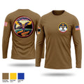 C Co. 1-244 Assault Helicopter Battalion Long Sleeve Performance Shirt - 1