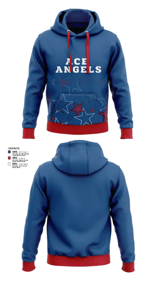 Hoodie, Ace Angels, Women's Volleyball, Teamtime, Team time, sublimation, custom sports apparel, team uniforms, spirit wear, spiritwear, sports uniforms, custom shirts, team store, custom team store, fundraiser sports, apparel fundraiser