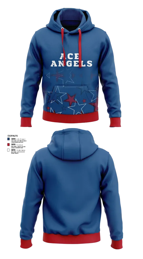 Hoodie, Ace Angels, Women's Volleyball, Teamtime, Team time, sublimation, custom sports apparel, team uniforms, spirit wear, spiritwear, sports uniforms, custom shirts, team store, custom team store, fundraiser sports, apparel fundraiser