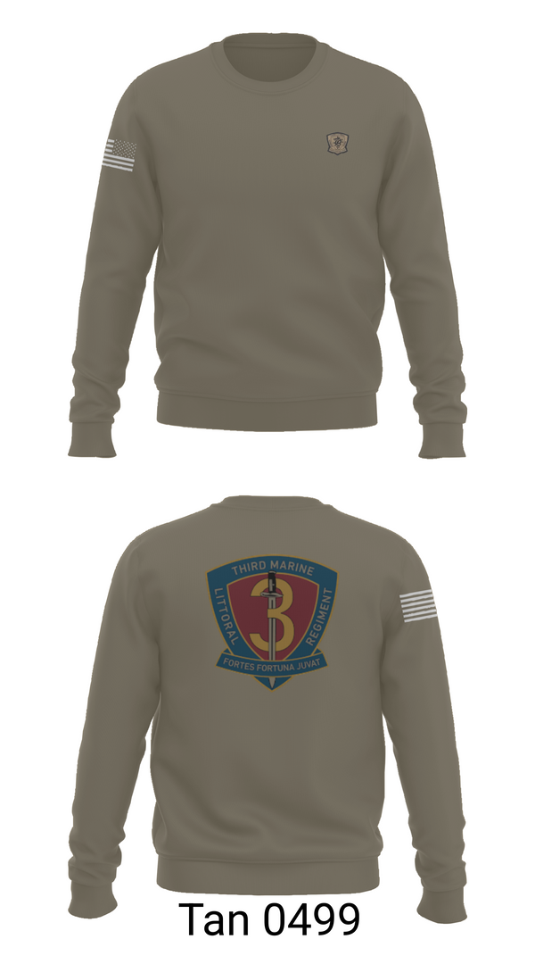 Crew Neck Sweatshirt, 3D LCT, Marines, Teamtime, Team time, sublimation, custom sports apparel, team uniforms, spirit wear, spiritwear, sports uniforms, custom shirts, team store, custom team store, fundraiser sports, apparel fundraiser