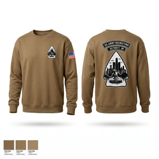 Crew Neck Sweatshirt, Detroit Recruiting Station, Army, Teamtime, Team time, sublimation, custom sports apparel, team uniforms, spirit wear, spiritwear, sports uniforms, custom shirts, team store, custom team store, fundraiser sports, apparel fundraiser