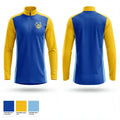 Falkville Blue Devils 10229891 Quarter Zip Jacket - 1