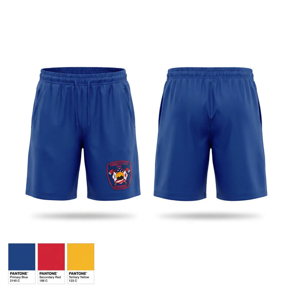 Athletic Shorts With Pockets, Panguitch City Fire Department, Fire Department, Teamtime, Team time, sublimation, custom sports apparel, team uniforms, spirit wear, spiritwear, sports uniforms, custom shirts, team store, custom team store, fundraiser sports, apparel fundraiser