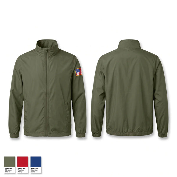 Windbreaker, J.W Nixon JROTC mustangs, Army, Teamtime, Team time, sublimation, custom sports apparel, team uniforms, spirit wear, spiritwear, sports uniforms, custom shirts, team store, custom team store, fundraiser sports, apparel fundraiser