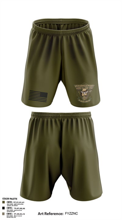 SPECIAL RESPONSE TEAM 32422991 Athletic Shorts With Pockets - 1