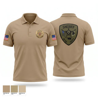 Short Sleeve Performance Polo, Bryan County Sheriff’s Department, Police, Teamtime, Team time, sublimation, custom sports apparel, team uniforms, spirit wear, spiritwear, sports uniforms, custom shirts, team store, custom team store, fundraiser sports, apparel fundraiser