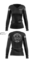 Drone Unit Women's Long Sleeve V-neck Shirt - 21