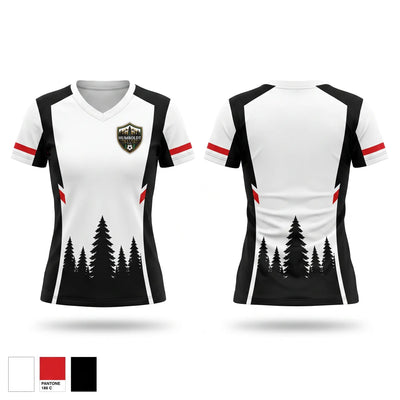 Humboldt Elite F.C Women's Short Sleeve V-neck Shirt - 1