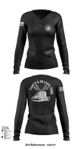 1482nd Transportation Company 43933777 Women's Long Sleeve V-neck Shirt - 103