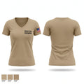 America's Company Women's Short Sleeve V-neck Shirt - 1