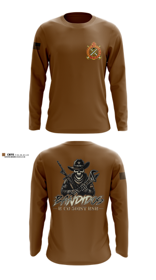 Long Sleeve Performance Shirt, 501st BSB, B Company, , Teamtime, Team time, sublimation, custom sports apparel, team uniforms, spirit wear, spiritwear, sports uniforms, custom shirts, team store, custom team store, fundraiser sports, apparel fundraiser