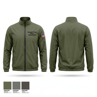 Windbreaker, Klamath Tribal Police Department, Police, Teamtime, Team time, sublimation, custom sports apparel, team uniforms, spirit wear, spiritwear, sports uniforms, custom shirts, team store, custom team store, fundraiser sports, apparel fundraiser