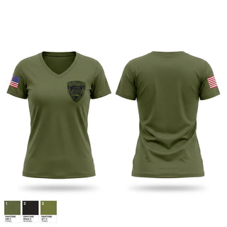 Womens Short Sleeve Vneck Shirt, OPSO SRT, Police, Teamtime, Team time, sublimation, custom sports apparel, team uniforms, spirit wear, spiritwear, sports uniforms, custom shirts, team store, custom team store, fundraiser sports, apparel fundraiser