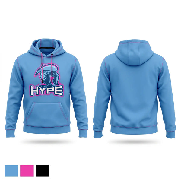 Hoodie, Texas Hype, Softball, Teamtime, Team time, sublimation, custom sports apparel, team uniforms, spirit wear, spiritwear, sports uniforms, custom shirts, team store, custom team store, fundraiser sports, apparel fundraiser