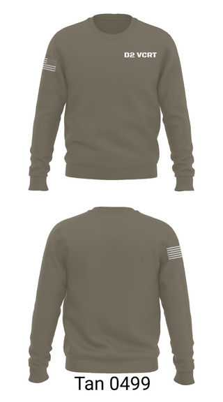 Crew Neck Sweatshirt, D2 VCRT, Police, Teamtime, Team time, sublimation, custom sports apparel, team uniforms, spirit wear, spiritwear, sports uniforms, custom shirts, team store, custom team store, fundraiser sports, apparel fundraiser
