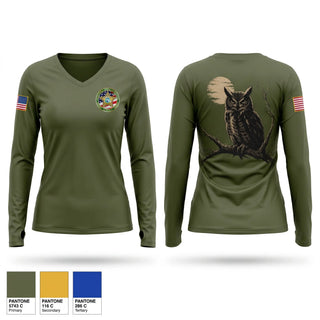 Womens Long Sleeve Vneck Shirt, Patrol Operations Division, Police, Teamtime, Team time, sublimation, custom sports apparel, team uniforms, spirit wear, spiritwear, sports uniforms, custom shirts, team store, custom team store, fundraiser sports, apparel fundraiser