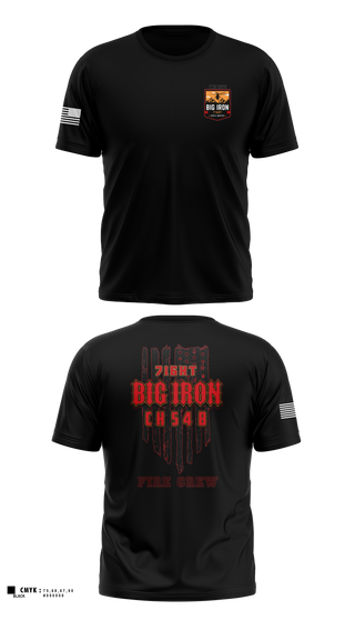 Short Sleeve Performance Shirt, Big Iron, Fire Department, Teamtime, Team time, sublimation, custom sports apparel, team uniforms, spirit wear, spiritwear, sports uniforms, custom shirts, team store, custom team store, fundraiser sports, apparel fundraiser