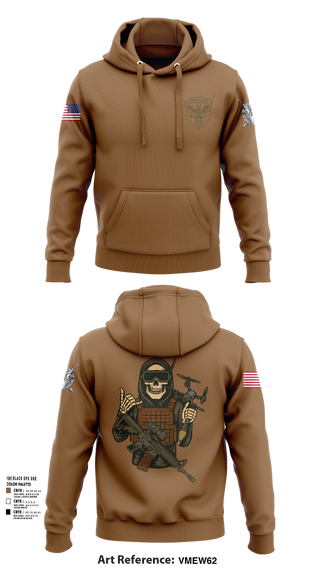 Hoodie, D Co. UAS Platoon, , Teamtime, Team time, sublimation, custom sports apparel, team uniforms, spirit wear, spiritwear, sports uniforms, custom shirts, team store, custom team store, fundraiser sports, apparel fundraiser