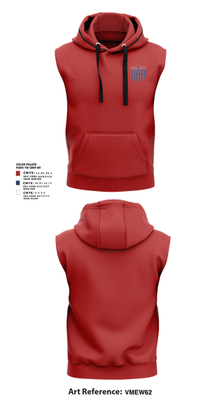 Sleeveless Hoodie, Unity Baseball Academy, Baseball, Teamtime, Team time, sublimation, custom sports apparel, team uniforms, spirit wear, spiritwear, sports uniforms, custom shirts, team store, custom team store, fundraiser sports, apparel fundraiser