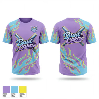 Firecrackers and Bunt Girls 31739455 Old School Cotton Feel Shirt - 1