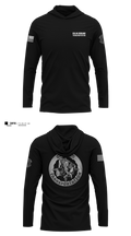 96 LRS Ground Transportation Long Sleeve Performance Shirt with hood - 6
