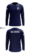 Baltimore Police Department 87844161 Long Sleeve Performance Shirt 101