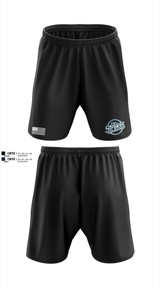Athletic Shorts With Pockets, Mobile Stroke Team, , Teamtime, Team time, sublimation, custom sports apparel, team uniforms, spirit wear, spiritwear, sports uniforms, custom shirts, team store, custom team store, fundraiser sports, apparel fundraiser