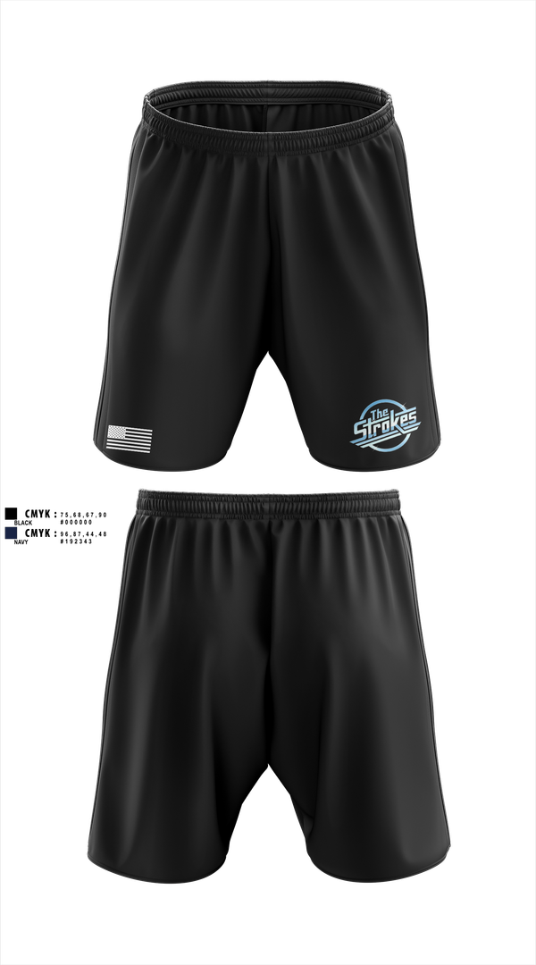 Athletic Shorts With Pockets, Mobile Stroke Team, , Teamtime, Team time, sublimation, custom sports apparel, team uniforms, spirit wear, spiritwear, sports uniforms, custom shirts, team store, custom team store, fundraiser sports, apparel fundraiser
