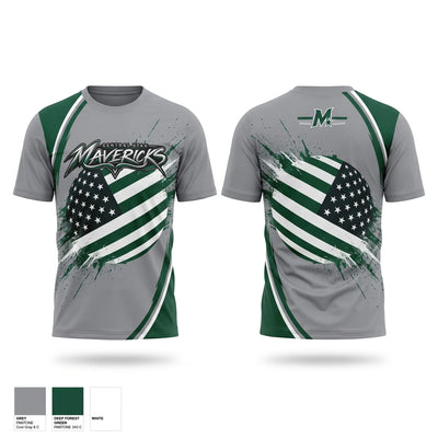 Central Utah Mavericks Short Sleeve Performance Shirt - 2