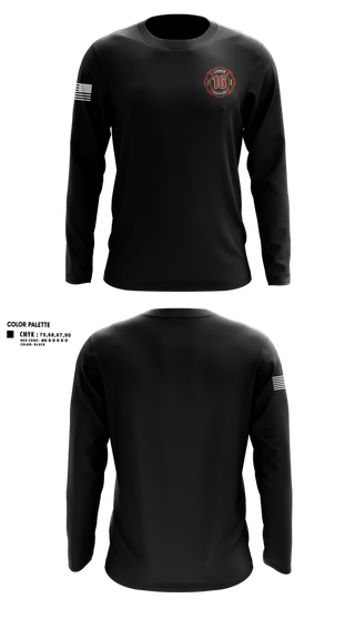 Long Sleeve Performance Shirt, Lower Saucon Fire Rescue, Fire Department, Teamtime, Team time, sublimation, custom sports apparel, team uniforms, spirit wear, spiritwear, sports uniforms, custom shirts, team store, custom team store, fundraiser sports, apparel fundraiser