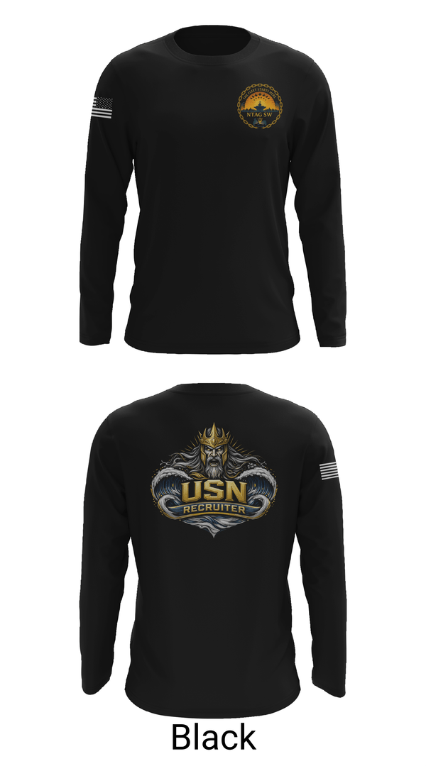 Long Sleeve Performance Shirt, NTAG SW, Navy, Teamtime, Team time, sublimation, custom sports apparel, team uniforms, spirit wear, spiritwear, sports uniforms, custom shirts, team store, custom team store, fundraiser sports, apparel fundraiser