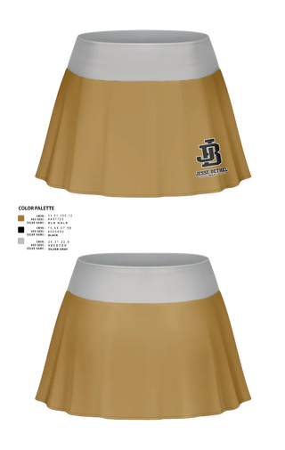 Skort, Jesse Bethel High School, Golf, Teamtime, Team time, sublimation, custom sports apparel, team uniforms, spirit wear, spiritwear, sports uniforms, custom shirts, team store, custom team store, fundraiser sports, apparel fundraiser