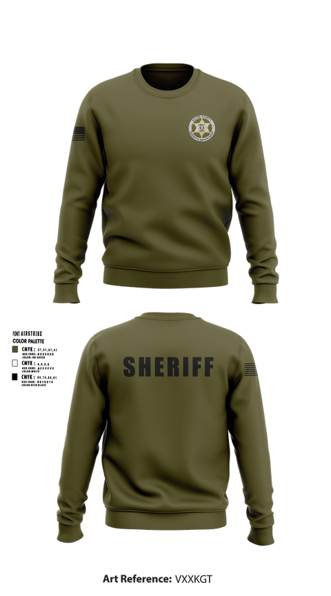 Crew Neck Sweatshirt, Wayne County Sheriff’s Department, , Teamtime, Team time, sublimation, custom sports apparel, team uniforms, spirit wear, spiritwear, sports uniforms, custom shirts, team store, custom team store, fundraiser sports, apparel fundraiser