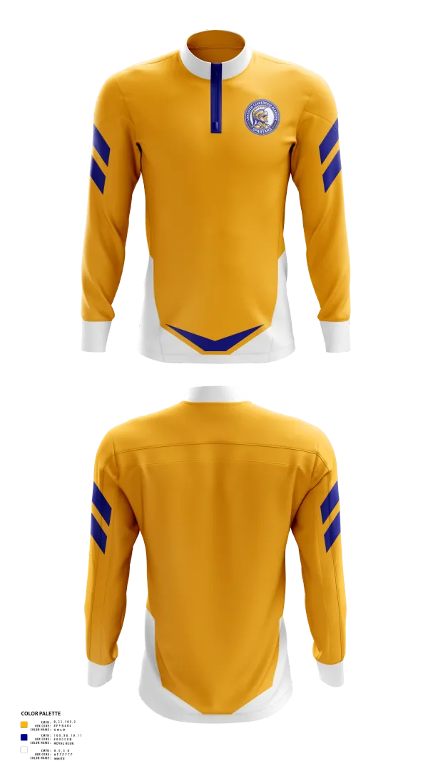 Quarter Zip Jacket, Lakeview Leadership Academy Volleyball, Women's Volleyball, Teamtime, Team time, sublimation, custom sports apparel, team uniforms, spirit wear, spiritwear, sports uniforms, custom shirts, team store, custom team store, fundraiser sports, apparel fundraiser