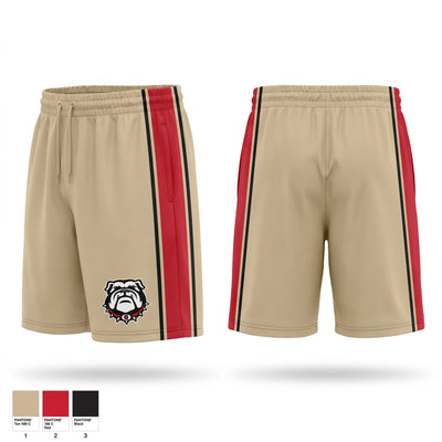 Hickman County Bulldogs Athletic Shorts With Pockets - 1